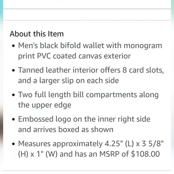 Michael Kors Jet Set Bilfold Wallet w/Gift Box - Picture 8 of 8